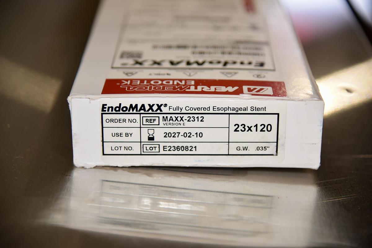 MAXX-2312: Merit EndoMAXX Fully Covered Esophageal Stent 23mm x 120mm