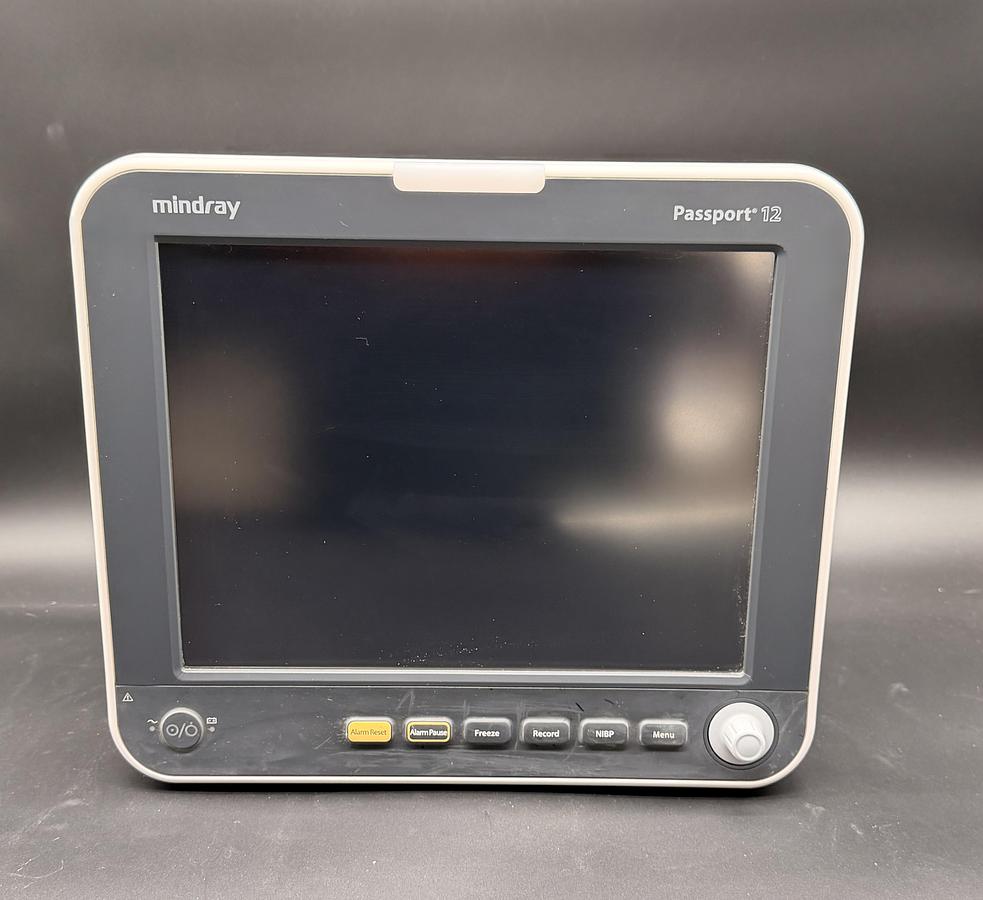 Used Mindray Passport 12 W/CO2 Multiparameter Patient Monitor, 6105F-PA00001