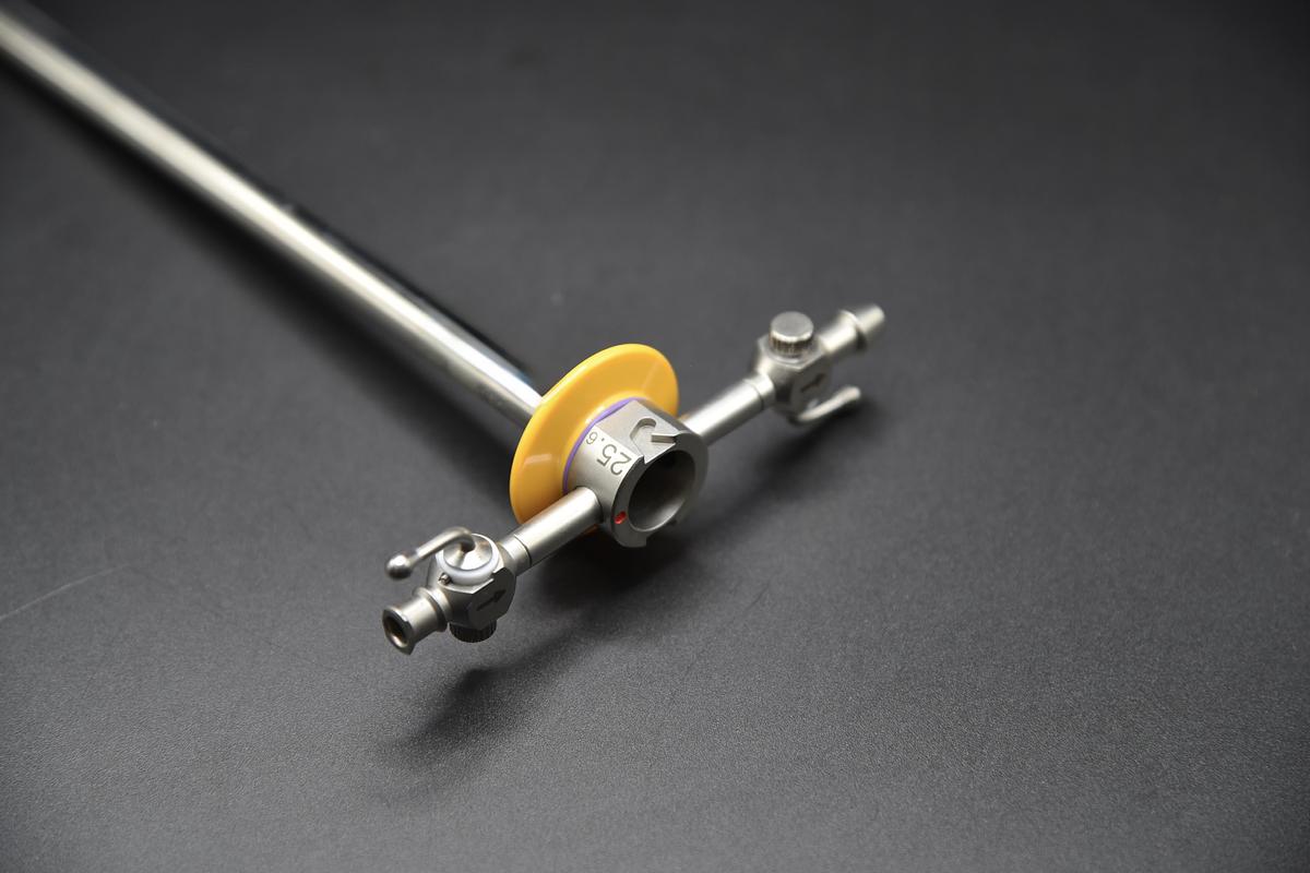 Used ACMI EROS-CF25 Continuous Flow 25Fr. Sheath with ERTO-CF25 Articulating Obturator