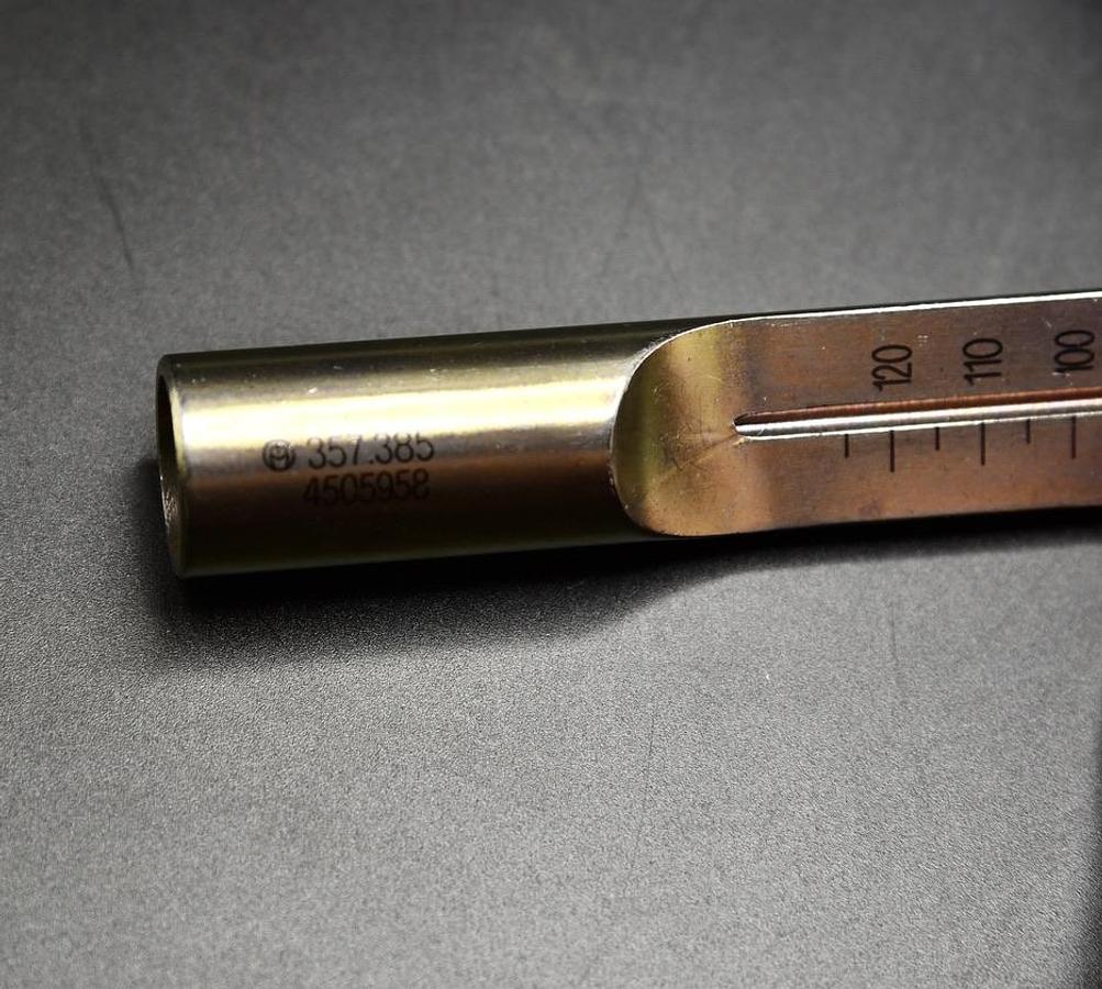 Used Synthes 357.387 4.0 mm Trocar 176 mm