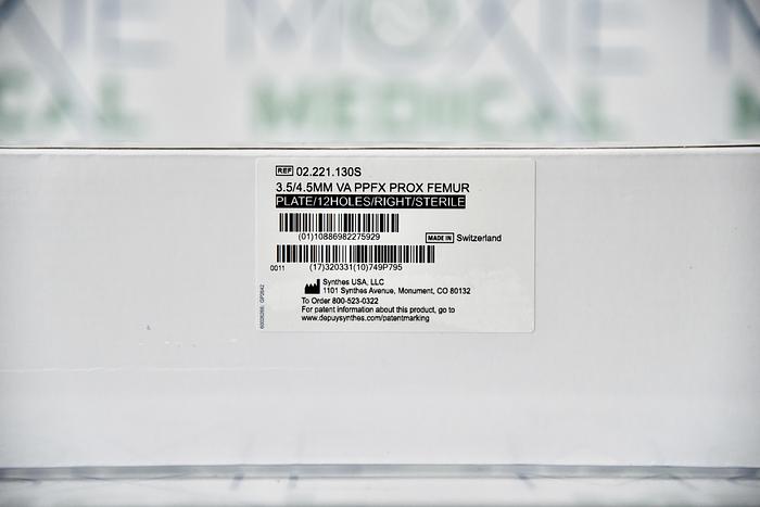 DEPUY SYNTHES 3.5/4.5MM VA PPFX PROX FEMUR PLATE/12 HOLES/RIGHT/STERILE, MATERIAL 316L, STAINLESS STEEL, REFERENCE 02.221.130S
