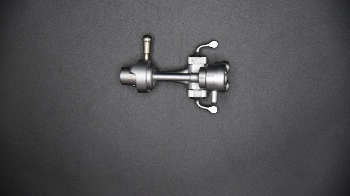 Used KARL STORZ 27025GF Telescope Bridge Double Channel