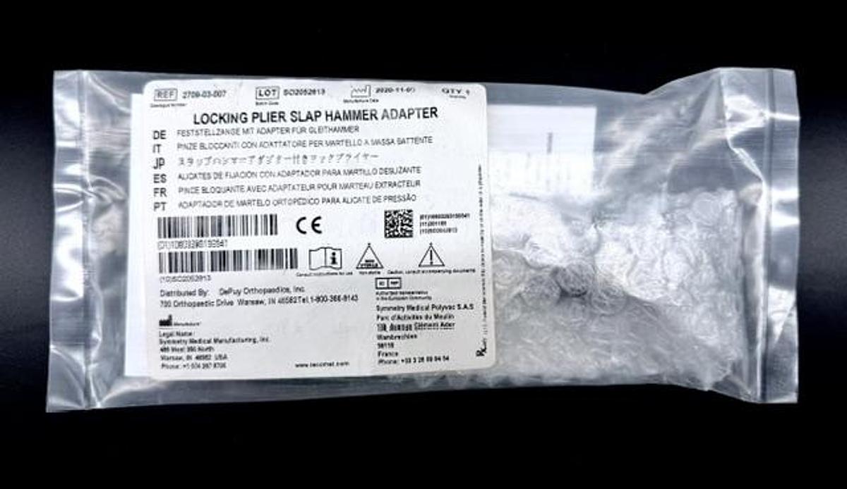 SYMMETRY MEDICAL INC. 12-049-000 Vise Grip Slap Hammer
