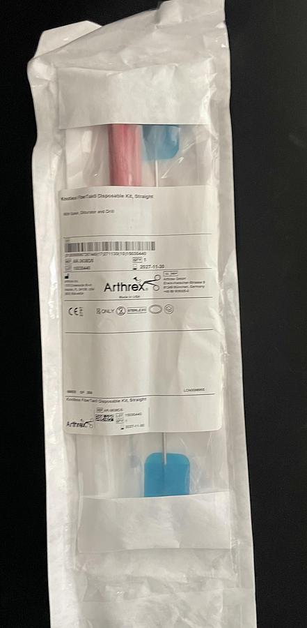 ARTHREX AR-3638DS Knotless FiberTak Disposables Straight Kit