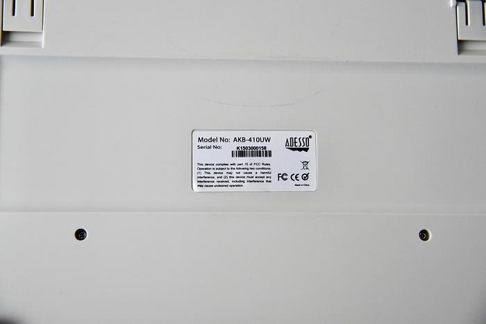 ADESSO KEYBOARD. MEDXCHANGE. AKB-410UW