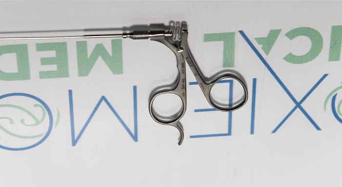 Used R. Wolf Surgical Semi Rigid 5Fr. 36cm Micro Punch Forceps 8642.631