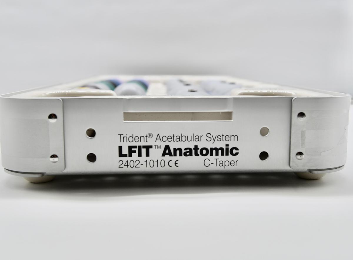 Used Stryker Trident Acetabular System LFIT ANATOMIC 2402-1030 C-Taper Instrument Set