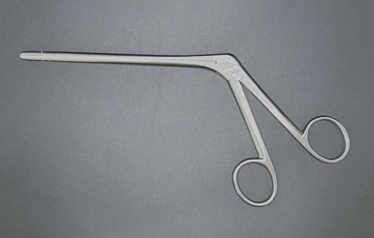Used Zimmer Schlesinger Intervertebral Disc Rongeur Forceps 3370