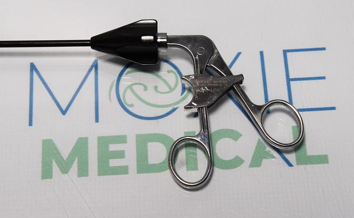 Used  Jarit Surgical Fundus Insulated Shaft Grasping Forceps 610-107DA