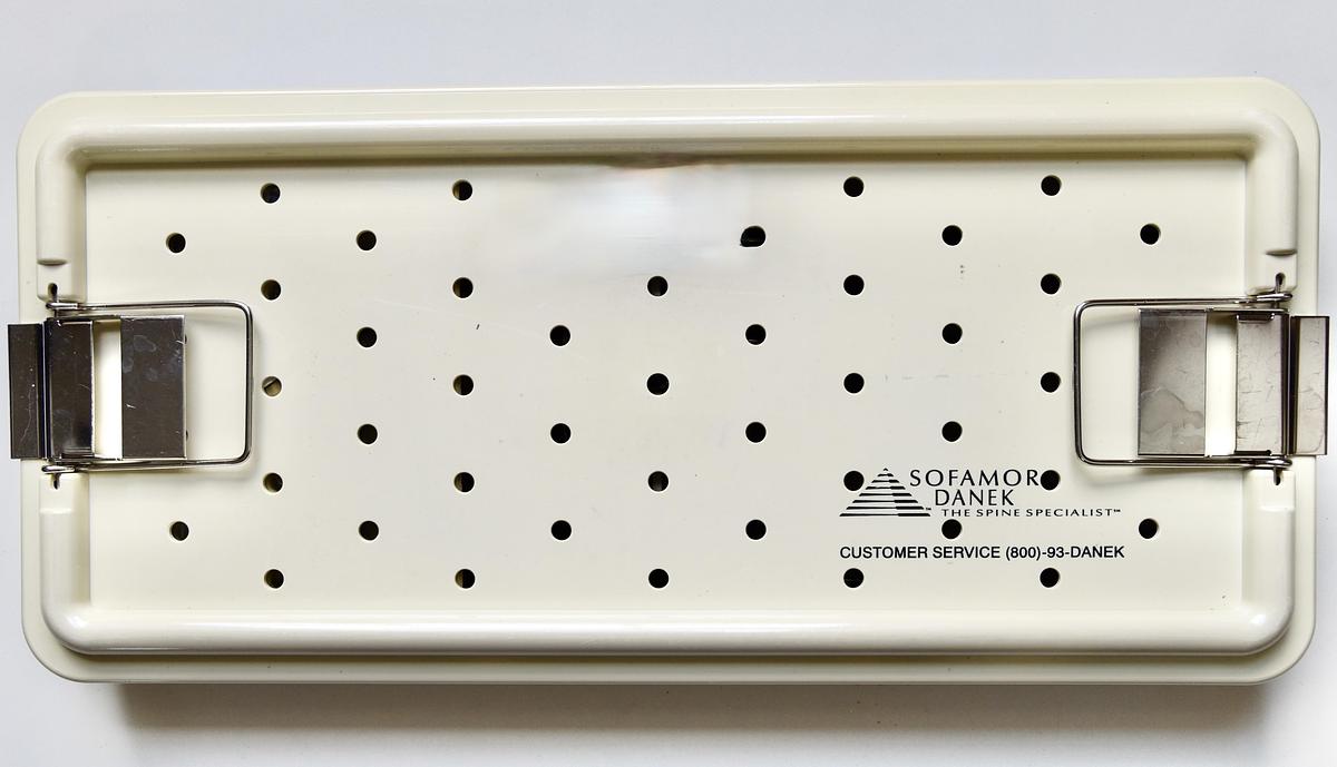 Used Medtronic Sofamor Danek 110-166P Low Profile Crosslink Titanium Module Set
