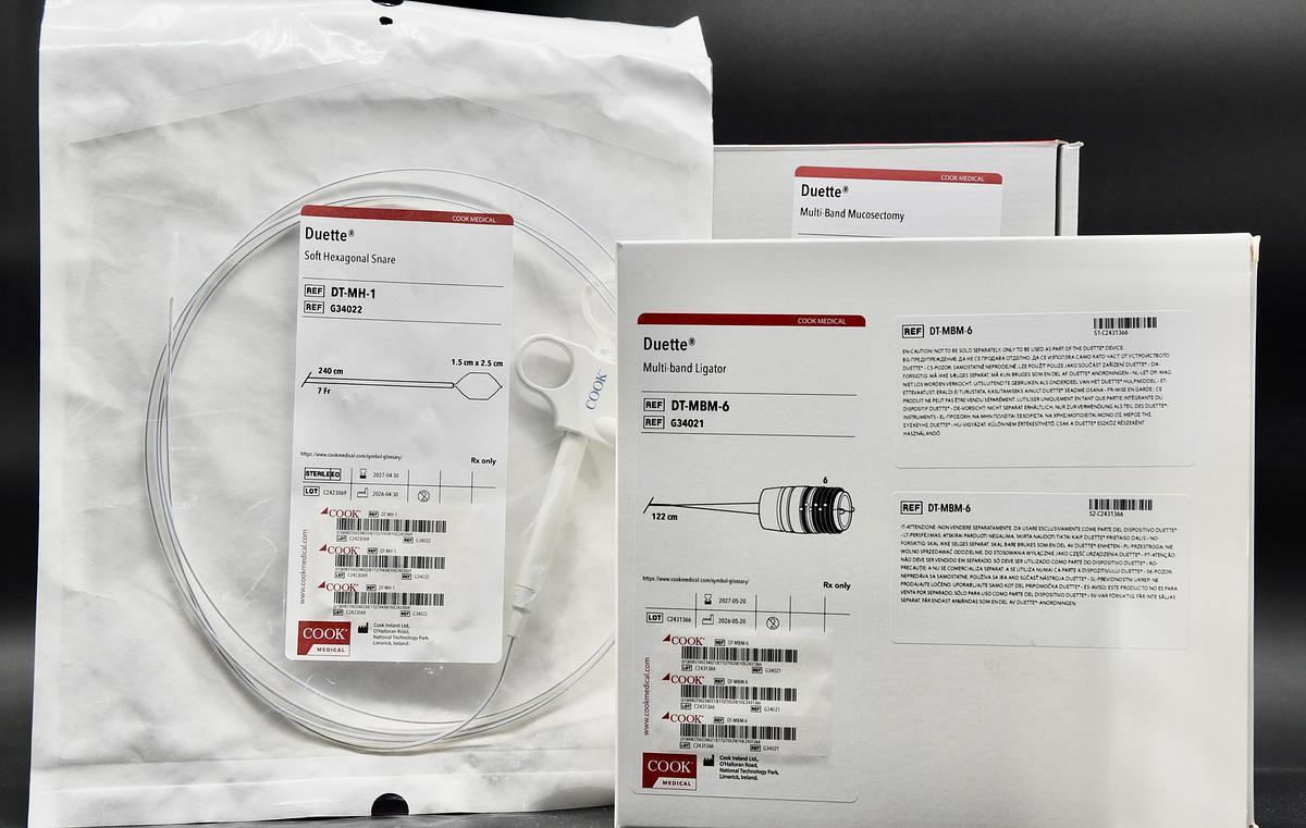 COOK G34036 Duette Multi-Band Mucosectomy with G34022, G34021