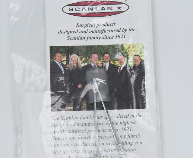 Scanlan® 7007-598 Premier Jacobson Micro Scissors, 125°Angled V-Neck Nano Blades