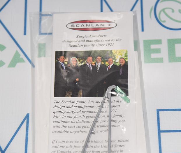 SCANLAN PREMIER JACBSON Micro Scissors Flat Handle 125 deg micro fine blades 6.25'' 16cm