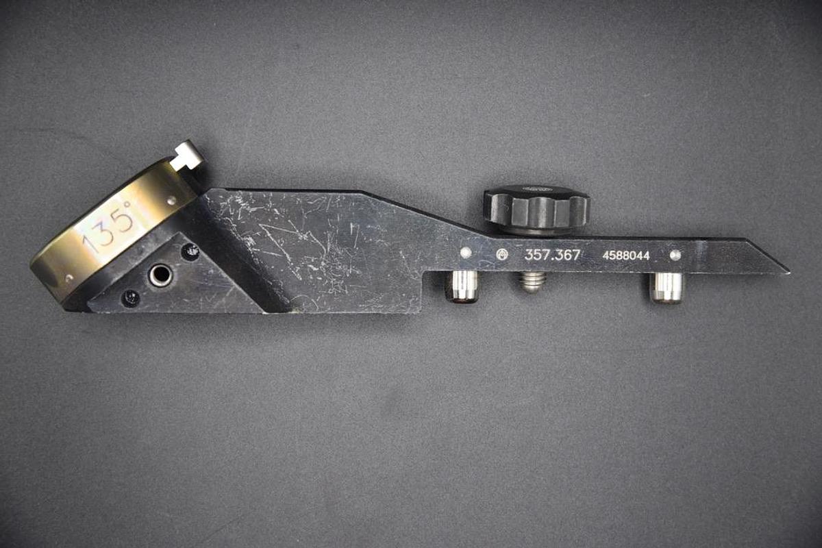 Used Synthes 357.367 Aiming Arm, 135°Angle, For Trochanteric Fixation Nails