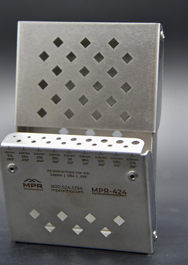 MPR Orthopedics MPR-424 Folding Drill Bit Case