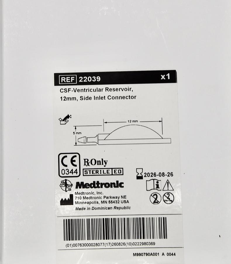MEDTRONIC 42365 STRATA NSC VALVE, REGULAR