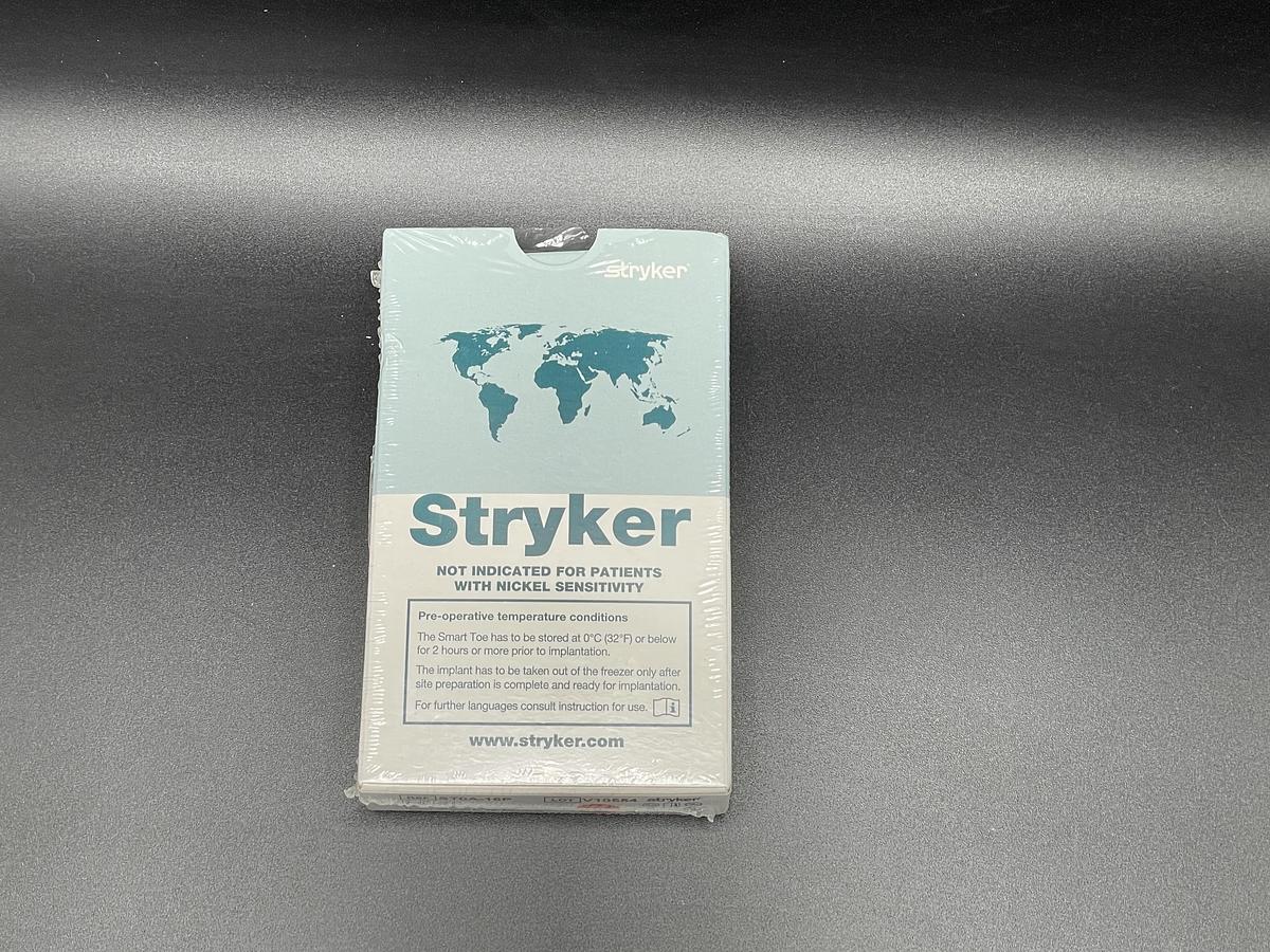 STRYKER ST0A-16P ST0-16P Smart Toe II Intramedullary Arthrodesis  16mm / 10 ° Angle for POP Arthrodesis