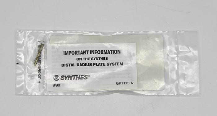 SYNTHES 401.618 2.4MM TI CORTEX SCREW SELF-TAPPING 18MM