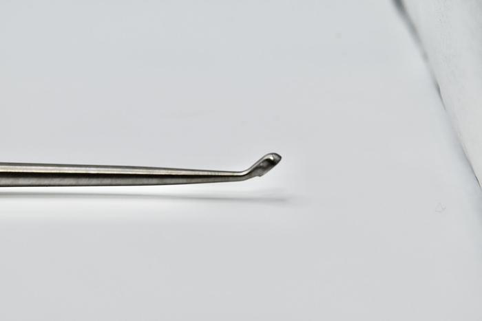 Used PHANTOM TSI LS-0145 Reverse Curette, 0 Head, 135 Deg, 142 MM Wrk/length, 346 MM, Green