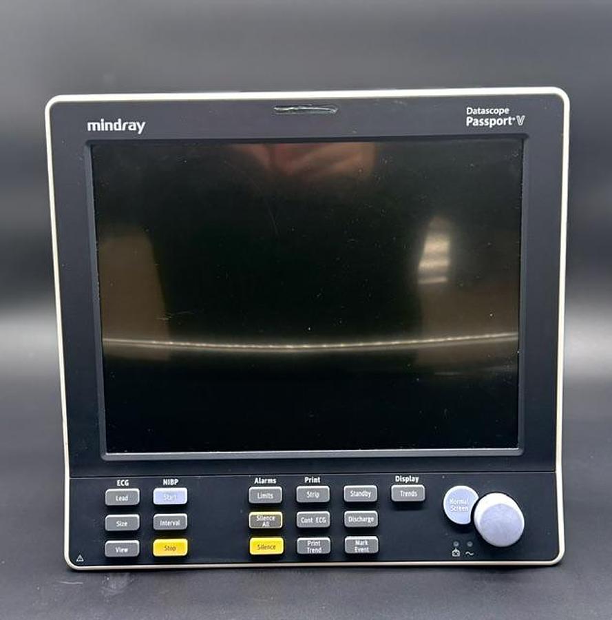 Used Mindray Passport V Multiparameter Patient Monitor 6100F-PA00225
