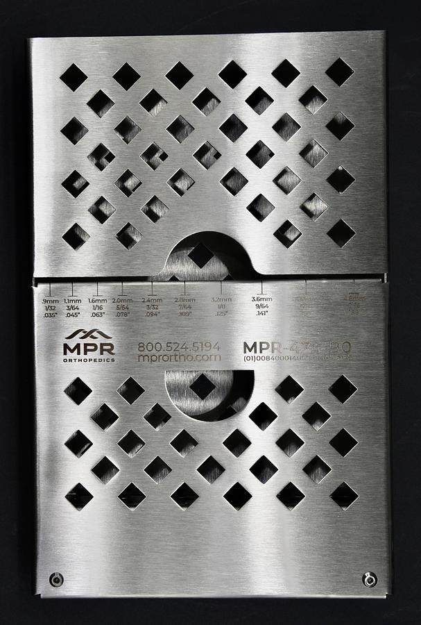 MPR ORTHOPEDIC MPR-424-90 Large Pin/Wire Case