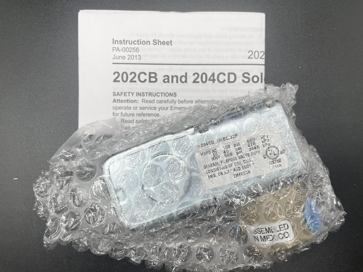 Emerson Alco 064682 Solenoid Valve