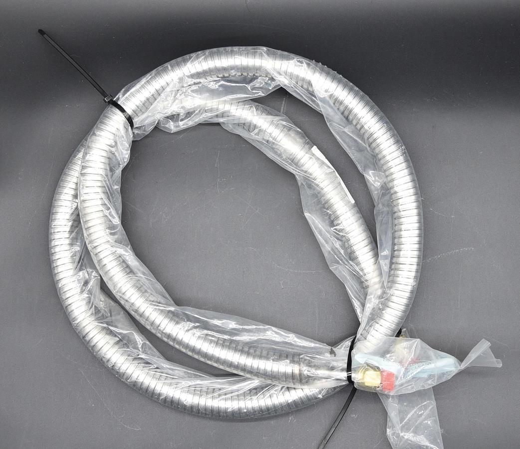 MVE Liquid Nitrogen Cryogenic Transfer Hose 6'x1" Stainless Steel 6 Feet 1 Inch