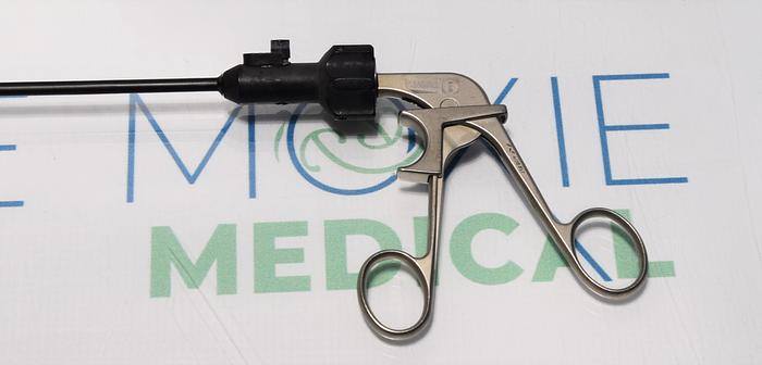 Used Aesculap 8360-10 Double-Action Prestige Atraumatic Grasper Stainless Steel Jaw