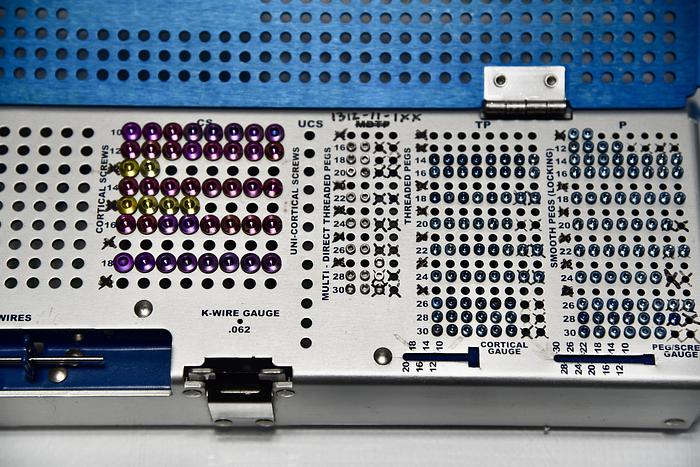 Used Hand-Innovations-DVRA-Distal-Radius-Plate-Set, BIOMET