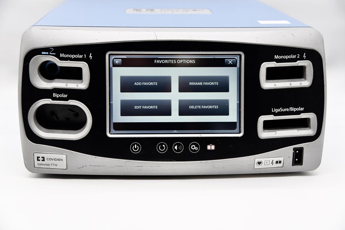 Used Covidien Valleylab FT10 Electrosurgical Unit, Refurbished