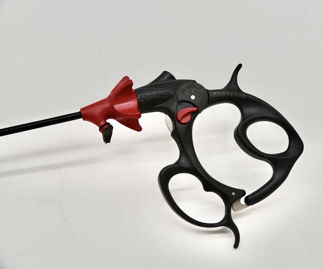 Used R. Wolf 83934946 Laparoscopic Bowel Grasper 330mm Working Length