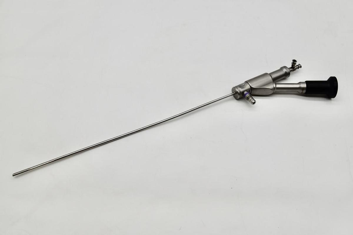 Used Gyrus ACMI MRO-733A SlimLine™ Self-Dilating Autoclavable Operating Semi-Rigid Ureteroscope