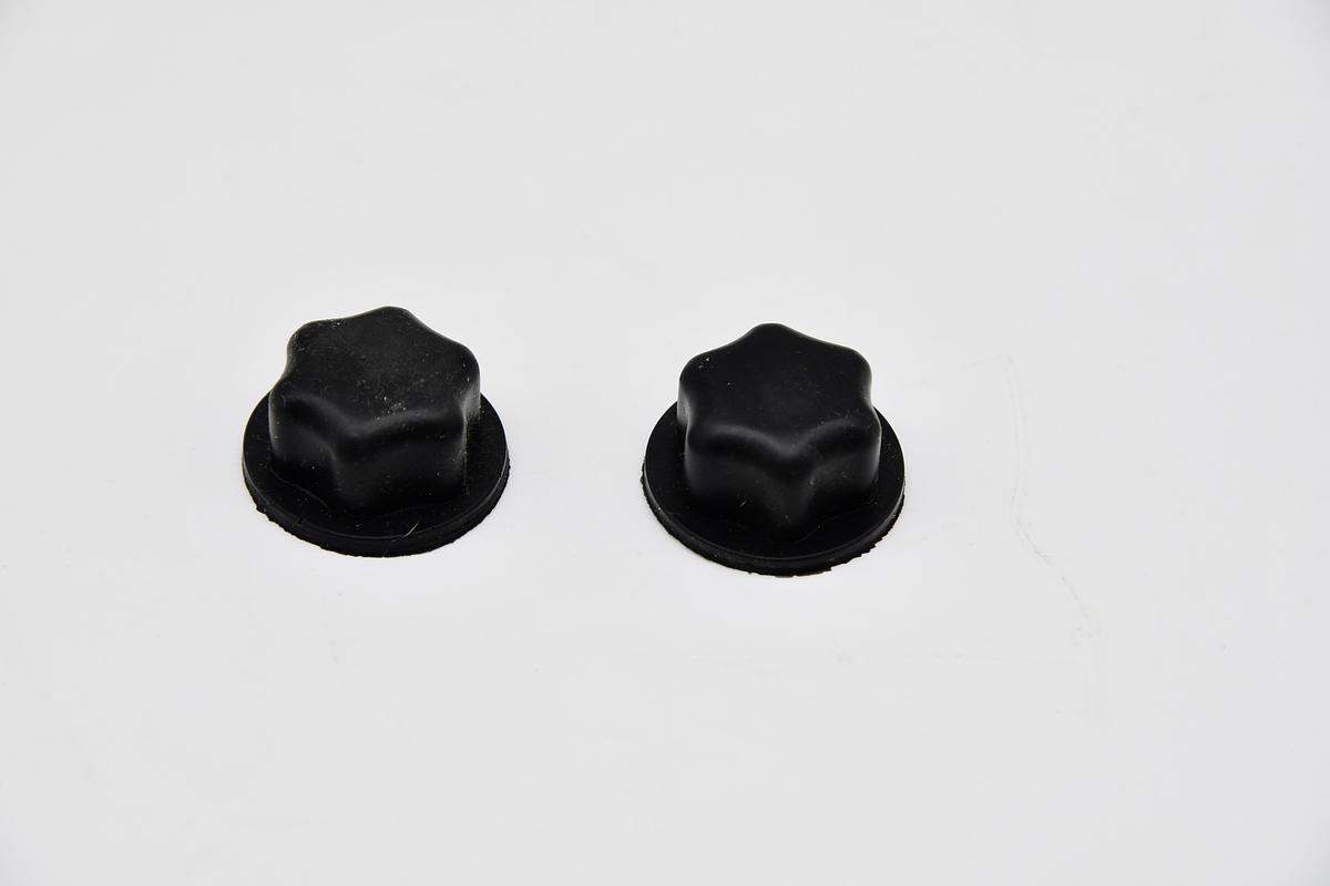 Used Microscope Knob Cover Cap For Carl Zeiss Microscopes, Set of 2, OEM 305810-0001