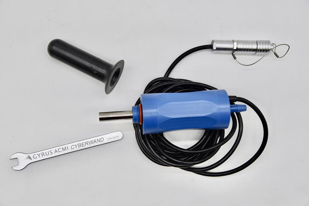 Used Gyrus ACMI CW-USLTA CyberWand Lithotripter Probe Dual Ultrasonic Wand
