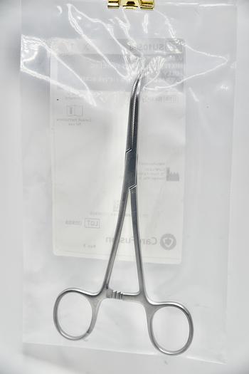V. MULLER SU10500 MIXTER GALL DUCT FORCEPS FULLY CURVED OVERALL LENGTH 6-1/4" (15.9CM)