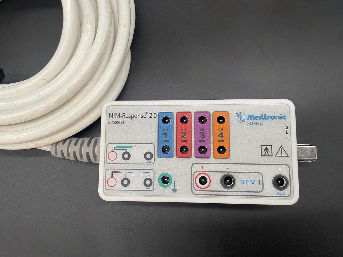 Used Medtronic 8252200 NIM Response 2.0 Patient Interface
