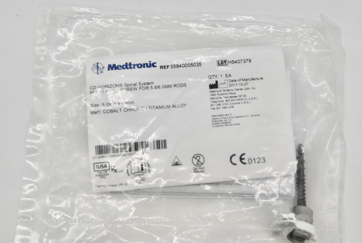 MEDTRONIC CD HORIZON SPINAL SYSTEM MULTI-AXIAL SCREW, REFERENCE 55840005035