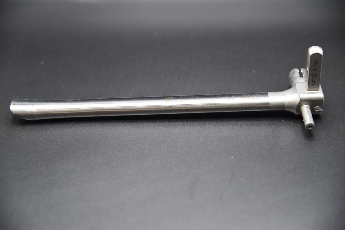 Used Karl Storz 12060S Hypopharyngoscope, 10 x 14, 20 cm