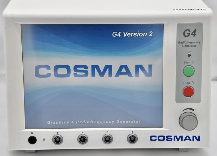 Used Cosman Boston Scientific G4 Radiofrequency Generator RFG-4 with TCN-10 and CB112-TC