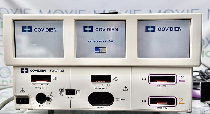 Used Covidien ValleyLab Force Triad v4.0, ForceTriad Electrosurgical Generator Footswitch E6008 and LS0300