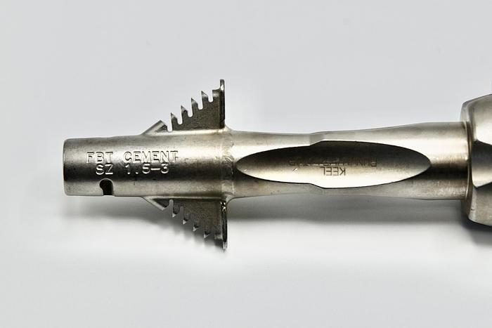 Used DEPUY SIGMA HP KEEL PUNCH IMPACTORS 950502055 FBT CEMENT SIZE 1.5-3 AND SIZE 4-5