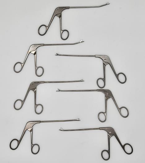 Used ACUFEX Arthroscopic Punch Set 012012, 012013, 012020, 012032, 012046, 012047, 01248 AND 11673