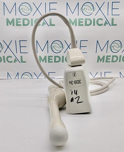Used Philips 3D9-3v Convex Array 3D Endocavity Ultrasound Transducer Probe, Reference 453561222113