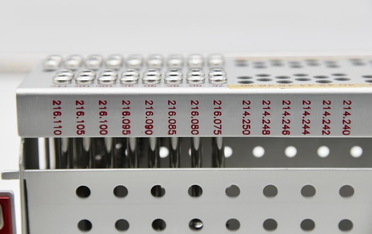 Used Synthes 115.403 LCP Locking Large Fragment Screw Set
