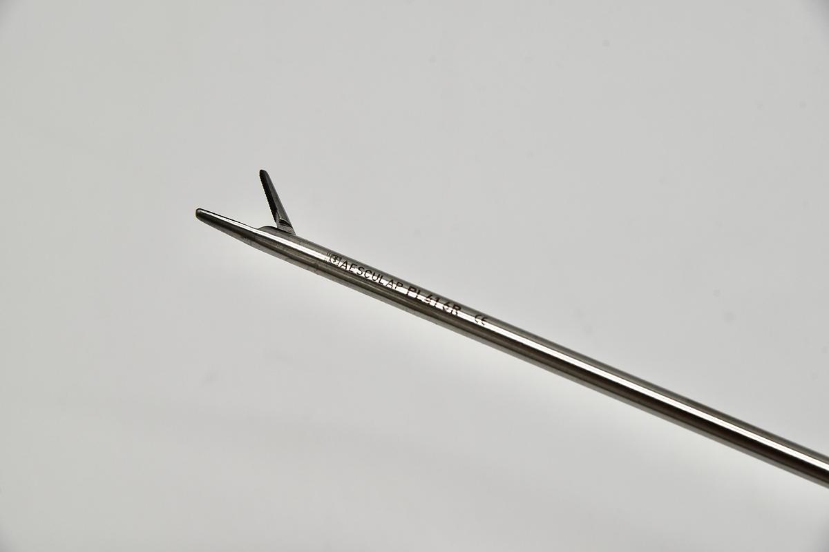 Used Aesculap PL416R Laparoscopic Bariatric Needle Holder Straight 5mmx45cm TC