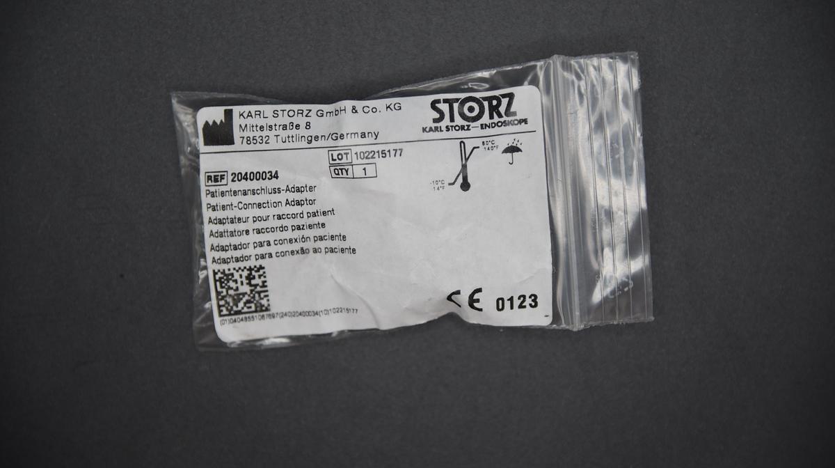 Karl Storz 20400034 Patient-Connection Adaptor, NEW