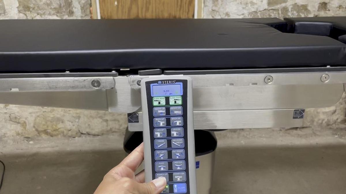 Refurbished Steris 4085 Surgical Table with New Pads & Hand Control