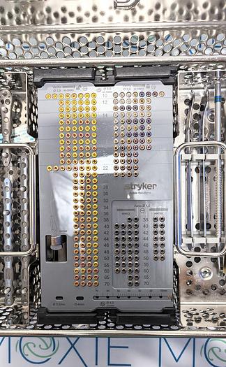 Used STRYKER ANKLE SOLUTIONS INSTRUMENTS, IMPLANTS AND SCREWS