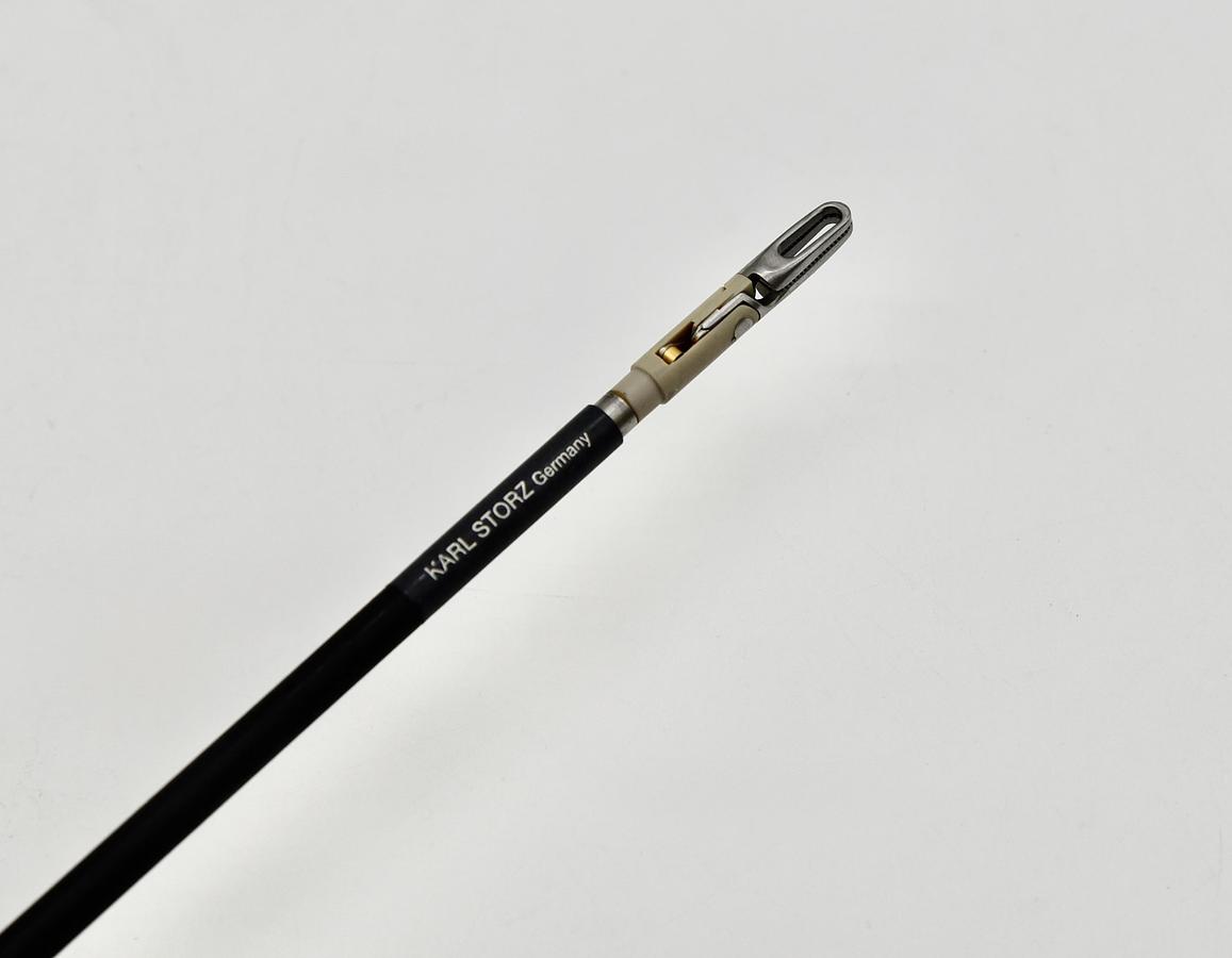 Used Karl Storz 38410ON RoBi Forceps Insert with Outer Sheath and 38400