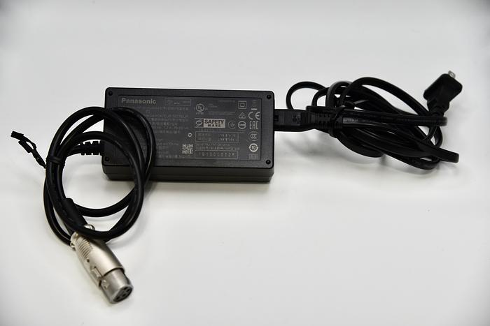Panasonic AW-PS551P Power Supply for Pt and Cameras AW-PS551P AC Power Adapter, Power Cord, VEEB0115A DC Cable with 5.5mm Plug (9.9'), VEEB0116A DC Cable with 6.5mm Plug (9.9'